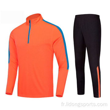 Formation de football Top Quality Men Soccer Tracksuit